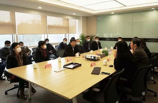 上海市副市长陈群一行光临上G不朽情缘集团视察调研